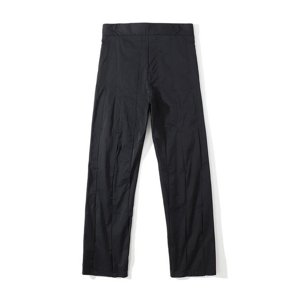 men's pants fashion loop on waist full leangth for men, Black