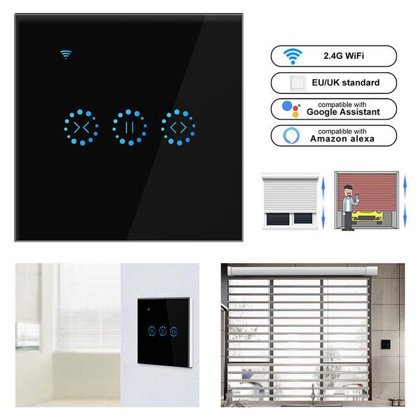 smart home control alexa wifi curtain blind switchfor roller shutter electric cutain motorized blinds voice google eu/us
smart home control alexa wifi curtain blind switchfor roller shutter electric cutain motorized blinds voice google eu/us