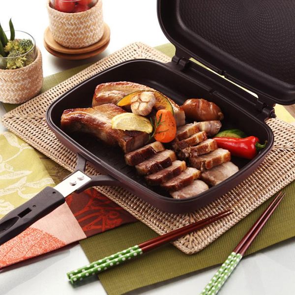 ly double sided grill pan portable durable for grilling frying home kitchen camping va88 pans
ly double sided grill pan portable durable for grilling frying home kitchen camping va88 pans