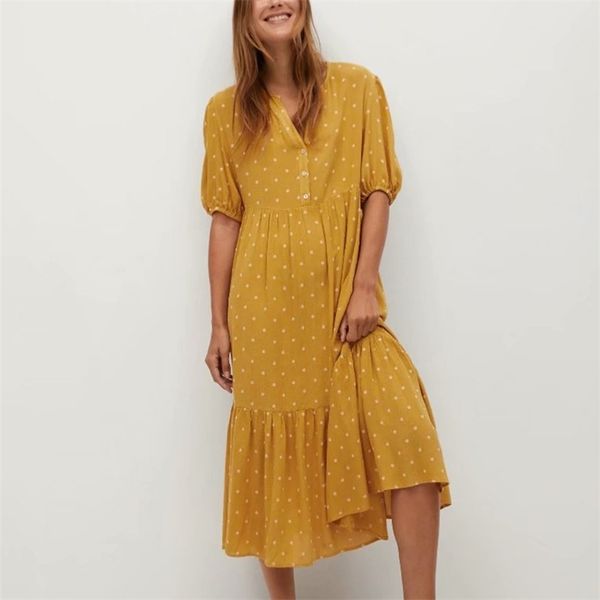 mg women spring summer dresses vintage mini dot vestidos half sleeve female casual elegant soft 210422, Black;gray
mg women spring summer dresses vintage mini dot vestidos half sleeve female casual elegant soft 210422, Black;gray
