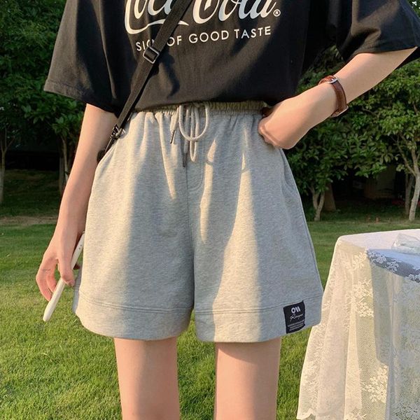 women's shorts casual sports summer loose and thin autumn 2021 high waist straight tube wide leg pants, White;black
women's shorts casual sports summer loose and thin autumn 2021 high waist straight tube wide leg pants, White;black