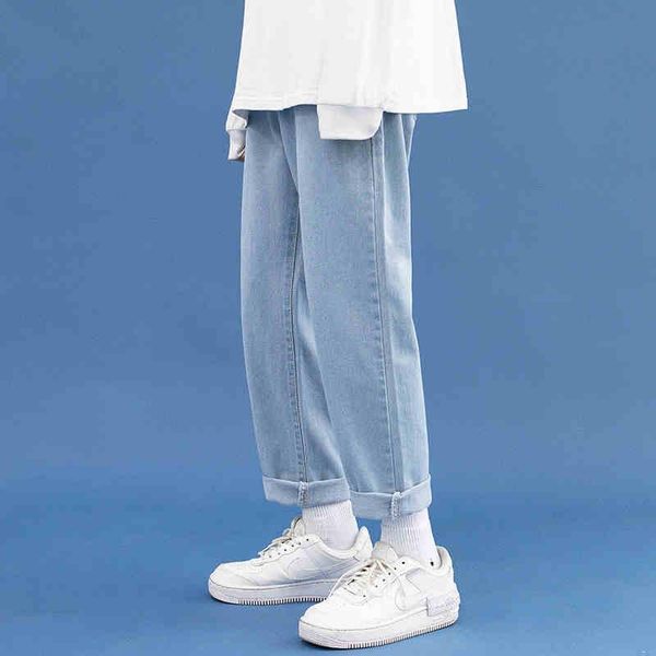 men's jeans spring wide-leg fashion casual korean men streetwear loose hip-hop straight denim trousers mens -2xl, Blue
men's jeans spring wide-leg fashion casual korean men streetwear loose hip-hop straight denim trousers mens -2xl, Blue