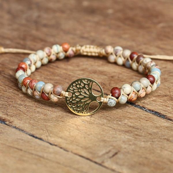charm bracelets 4mm shoushan stone stainless steel tree of life bracelet beads string braided yoga friendship handmade, Golden;silver
charm bracelets 4mm shoushan stone stainless steel tree of life bracelet beads string braided yoga friendship handmade, Golden;silver