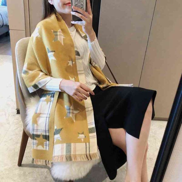 scarves autumn and winter korean style lattice stitching imitation cashmere scarf women's oversized air conditioning shawl thickened wa, Blue;gray
scarves autumn and winter korean style lattice stitching imitation cashmere scarf women's oversized air conditioning shawl thickened wa, Blue;gray