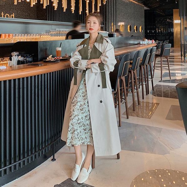 women's trench coats superaen 2021 windbreaker turn down collar long loose slim jackets double breasted casual women, Tan;black
women's trench coats superaen 2021 windbreaker turn down collar long loose slim jackets double breasted casual women, Tan;black