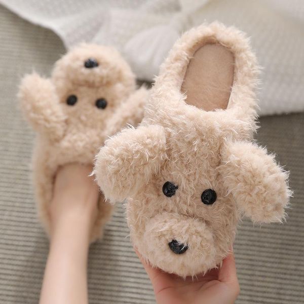 women cotton slippers indoor winter lovely warm fur plush cartoon shoes female non-slip home pantoufle femme fourrure, Black
women cotton slippers indoor winter lovely warm fur plush cartoon shoes female non-slip home pantoufle femme fourrure, Black