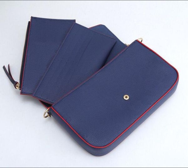 2022 handbag women vintage shoulder bag with box 3 piece/set clutch wallet luxury designer crossbody bags removable chain coin purse tote, Black;red
2022 handbag women vintage shoulder bag with box 3 piece/set clutch wallet luxury designer crossbody bags removable chain coin purse tote, Black;red