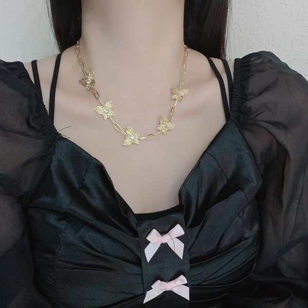 chokers lovoacc hip hop gold silver color butterfly pendant necklace for women punk simulation wing necklaces harajuku jewelry, Golden;silver
chokers lovoacc hip hop gold silver color butterfly pendant necklace for women punk simulation wing necklaces harajuku jewelry, Golden;silver