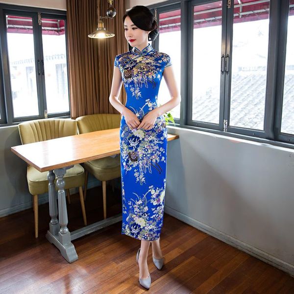 exquisite floral women satin cheongsam skirt hight split bride wedding party traditional chinese dresses long qipao dress ethnic clothi, Red
exquisite floral women satin cheongsam skirt hight split bride wedding party traditional chinese dresses long qipao dress ethnic clothi, Red