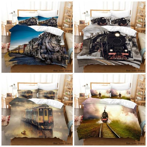 bedding sets vintage trains 3d print set quilt duvet cover 240x220 king size kids bed linen covers home decor comforter
bedding sets vintage trains 3d print set quilt duvet cover 240x220 king size kids bed linen covers home decor comforter