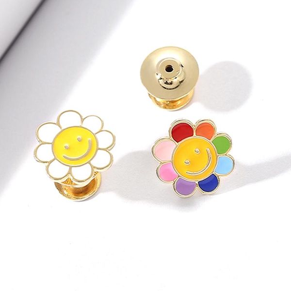 pins, brooches fashion sun flower colorful enamel pin for women cute warm smile cartoon metal brooch denim hat badge collar jewelry, Gray
pins, brooches fashion sun flower colorful enamel pin for women cute warm smile cartoon metal brooch denim hat badge collar jewelry, Gray
