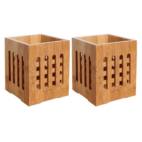 hanging baskets 2 pcs chopsticks holder holey bamboo durable draining tableware container cutlery organizer for home restaurant
hanging baskets 2 pcs chopsticks holder holey bamboo durable draining tableware container cutlery organizer for home restaurant