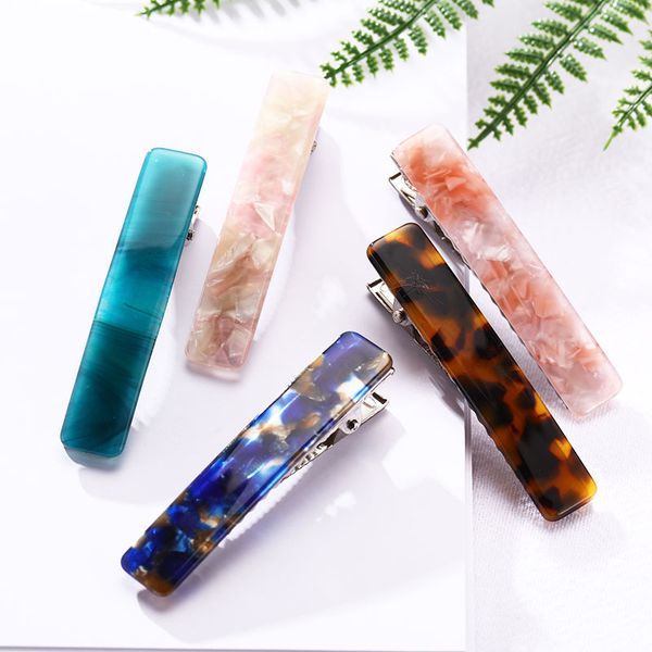 1pc new women japanese acetate long colorful barrettes elegant hair clips headbands lady metal hairpins fashion hair accessories, Golden;white
1pc new women japanese acetate long colorful barrettes elegant hair clips headbands lady metal hairpins fashion hair accessories, Golden;white