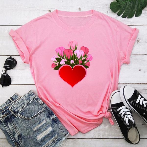 women's t-shirt fresh flowers tshirt women t-shirts femme clothes female harajuku summer 90s tx9417, White
women's t-shirt fresh flowers tshirt women t-shirts femme clothes female harajuku summer 90s tx9417, White