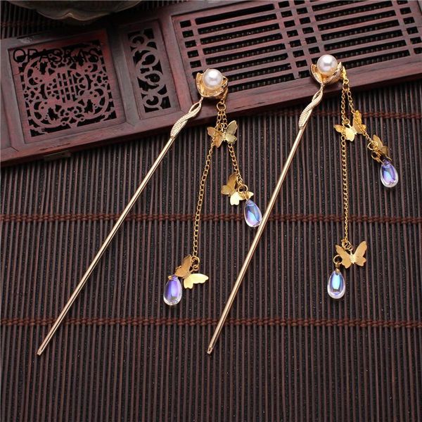 hair clips & barrettes stick chopsticks vintage tassel pin making accessories for women girl et, Golden;silver
hair clips & barrettes stick chopsticks vintage tassel pin making accessories for women girl et, Golden;silver
