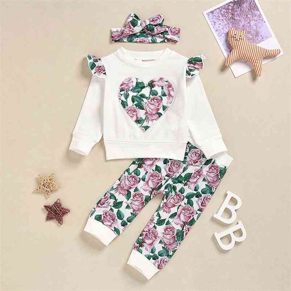 summer children sets casual long sleeve print t-shirt patchwork floral trousers 2pcs girls clothes 0-2t 210629, White
summer children sets casual long sleeve print t-shirt patchwork floral trousers 2pcs girls clothes 0-2t 210629, White