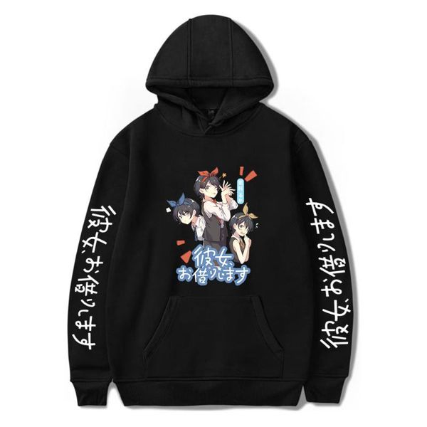 men's hoodies & sweatshirts logo my rental girlfriend cute game men women sweatshirt cool 2021 anime hoodie fashion long sleeve boy gir, Black
men's hoodies & sweatshirts logo my rental girlfriend cute game men women sweatshirt cool 2021 anime hoodie fashion long sleeve boy gir, Black