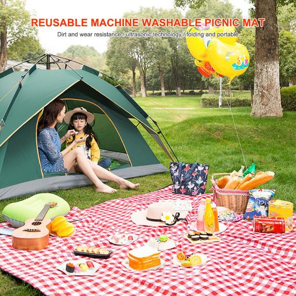 red white plaid outdoor foldable waterproof picnic mat fashion thicken pad breathable soft portable camping travel beach blanket pads
red white plaid outdoor foldable waterproof picnic mat fashion thicken pad breathable soft portable camping travel beach blanket pads