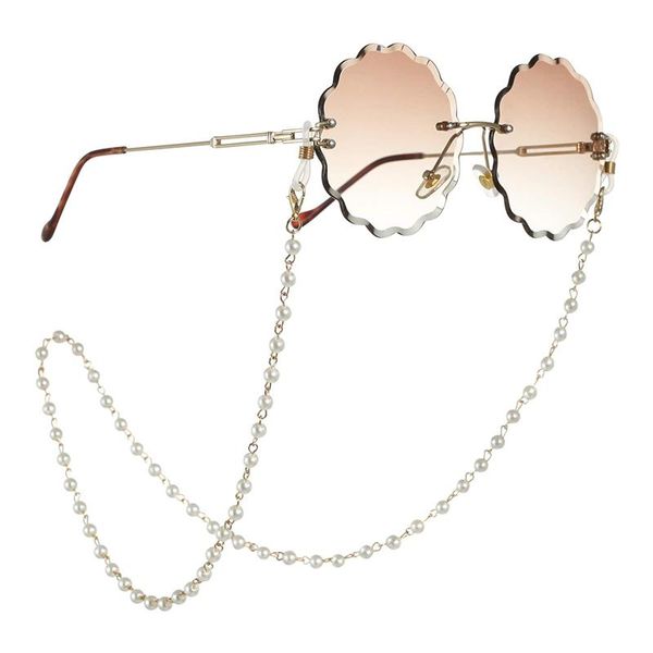 sunglasses frames fashion eyeglasses strap chain imitation pearl beads mask hanging holder glasses eyewear lanyards for women men, Silver
sunglasses frames fashion eyeglasses strap chain imitation pearl beads mask hanging holder glasses eyewear lanyards for women men, Silver