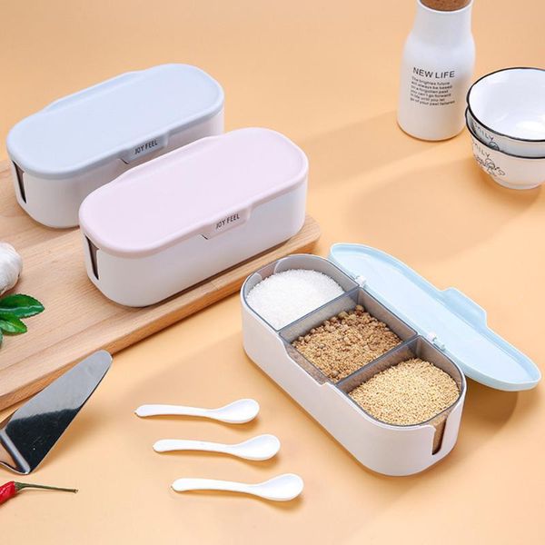 storage bottles & jars kitchen spices box pepper spice shaker salt seasoning organizer cruet condiment bottle container 3 grids
storage bottles & jars kitchen spices box pepper spice shaker salt seasoning organizer cruet condiment bottle container 3 grids