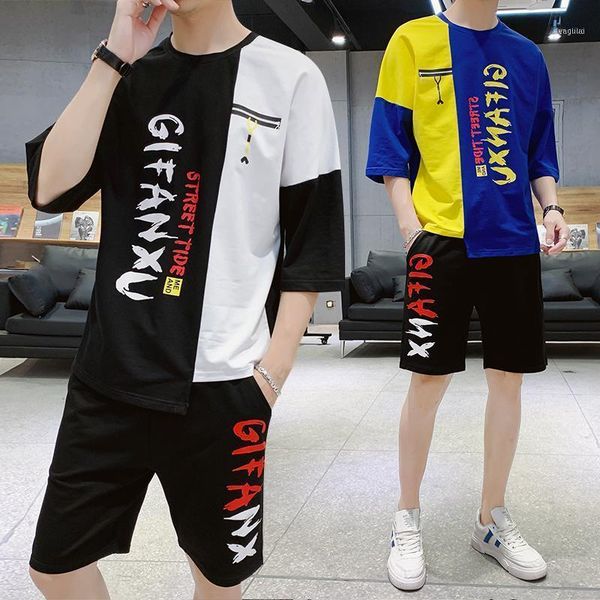 fashion summer casual suit men's cotton (shorts + t-shirt) 2 sets men loose half sleeve sports suit1, Gray
fashion summer casual suit men's cotton (shorts + t-shirt) 2 sets men loose half sleeve sports suit1, Gray