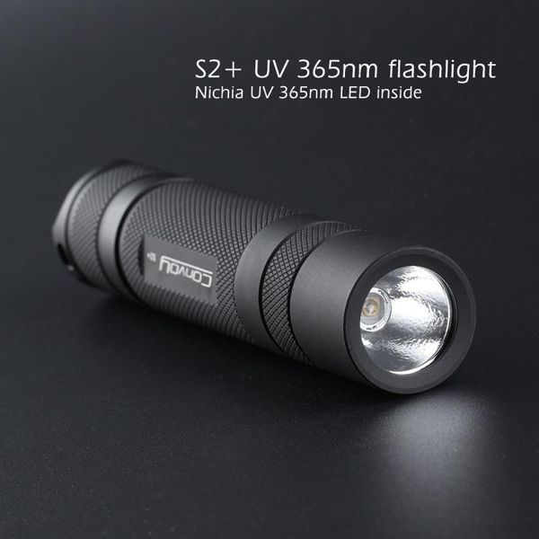 other led lighting convoy s2+ black uv 365nm ,with nichia in side ,fluorescent agent detection,uva 18650 ultraviolet
other led lighting convoy s2+ black uv 365nm ,with nichia in side ,fluorescent agent detection,uva 18650 ultraviolet