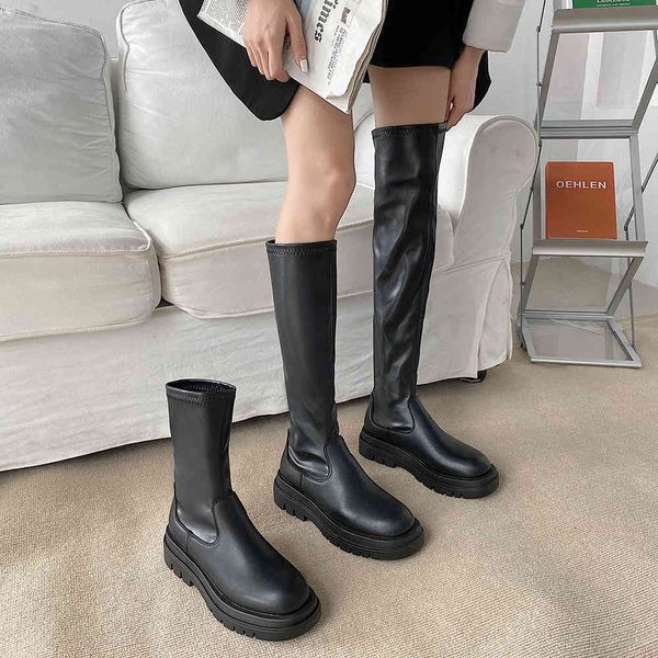 wanghong college british windboots children's autumn 2021 korean fashion simple black thick soled boots
wanghong college british windboots children's autumn 2021 korean fashion simple black thick soled boots