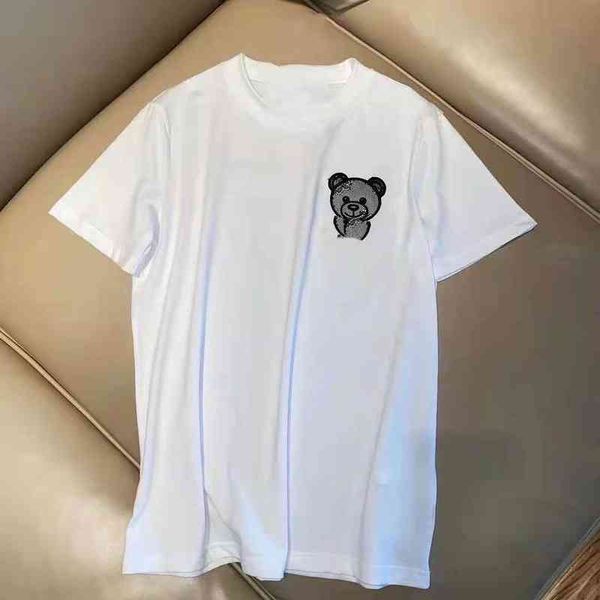2022 factory wholesale new fashion moss lace bear short sleeve urban leisure white loose round neck pullover cotton clothes
2022 factory wholesale new fashion moss lace bear short sleeve urban leisure white loose round neck pullover cotton clothes