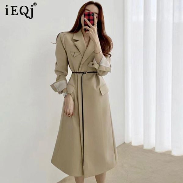 women's suits & blazers ieqj women korean style temperament elegant sashes mid-length blazer long sleeve loose jacket fashion autumn 20, White;black
women's suits & blazers ieqj women korean style temperament elegant sashes mid-length blazer long sleeve loose jacket fashion autumn 20, White;black
