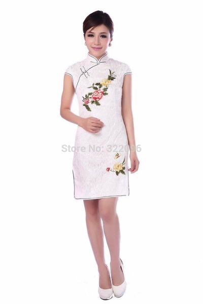 shanghai story fashion chinese women's clothing cheong-sam mini qipao dress flower embriodery jy017 ethnic, Red
shanghai story fashion chinese women's clothing cheong-sam mini qipao dress flower embriodery jy017 ethnic, Red