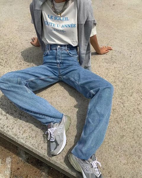2021cryptographic casual fashion straight leg womens jeans denim bottom harajuku boyfriend long high waist baggy jeans fall pants, Blue
2021cryptographic casual fashion straight leg womens jeans denim bottom harajuku boyfriend long high waist baggy jeans fall pants, Blue