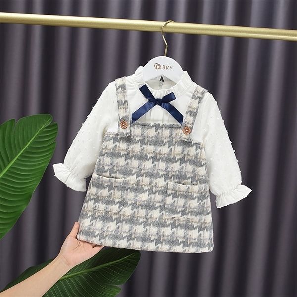 girl's dresses winter baby girls sweet long-sleeved dress child princess plus velvet thick plaid kids q1116, Red;yellow
girl's dresses winter baby girls sweet long-sleeved dress child princess plus velvet thick plaid kids q1116, Red;yellow