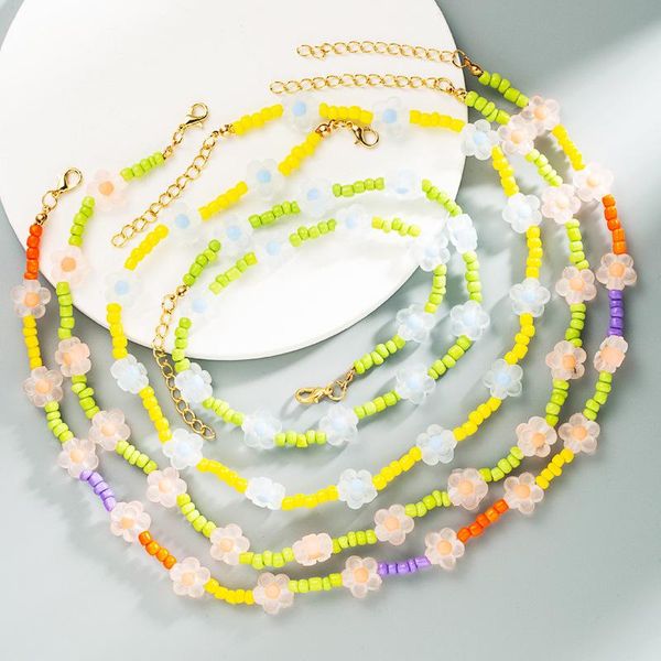 chokers korea lovely daisy flowers colorful beaded charm statement short choker necklace for women vacation jewelry, Golden;silver
chokers korea lovely daisy flowers colorful beaded charm statement short choker necklace for women vacation jewelry, Golden;silver