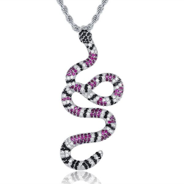 pendant necklaces 100% micro zircon hip hop gorgeous snake necklace for men jewelry party drop custom accept tennis chain, Silver
pendant necklaces 100% micro zircon hip hop gorgeous snake necklace for men jewelry party drop custom accept tennis chain, Silver