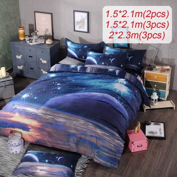 bedding sets 2/3pcs universe star 3d printed set outer space duvet cover pillowcase bed linen king size flat sheet
bedding sets 2/3pcs universe star 3d printed set outer space duvet cover pillowcase bed linen king size flat sheet