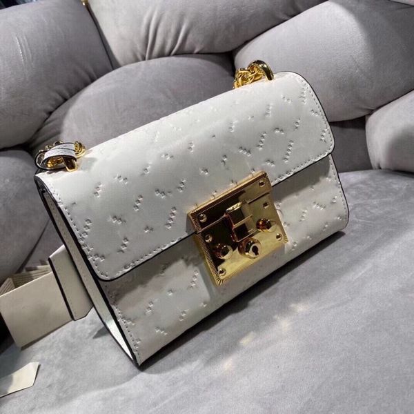 classic embossed white shoulder bag small covered square purse metal chain gold hardware buckle daily women's cross body bags designer
classic embossed white shoulder bag small covered square purse metal chain gold hardware buckle daily women's cross body bags designer