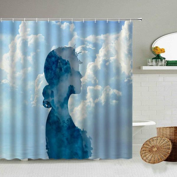 man woman meditation portrait abstract outline shower curtain sky forest city bathroom decoration waterproof screen with hook curtains
man woman meditation portrait abstract outline shower curtain sky forest city bathroom decoration waterproof screen with hook curtains