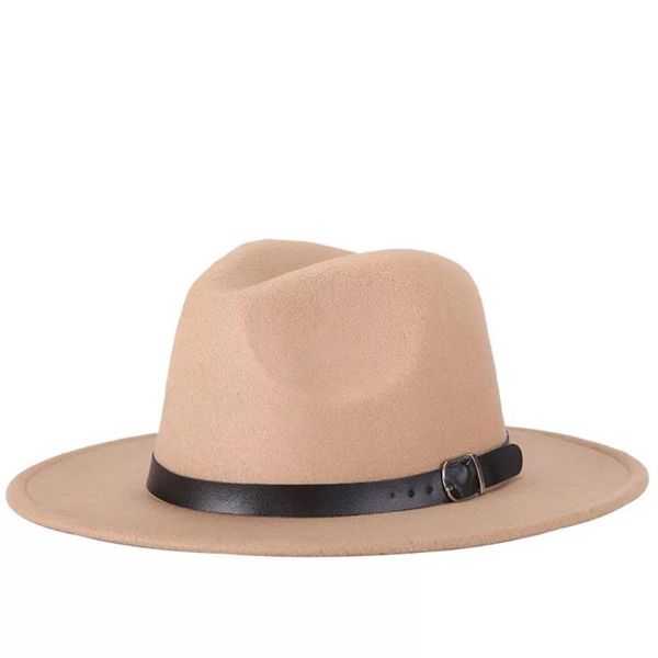 berets autumn winter man wool felt fedora jazz wide brim hat large cap british style vintage hats fashion belt luxury designer 2021, Blue;gray
berets autumn winter man wool felt fedora jazz wide brim hat large cap british style vintage hats fashion belt luxury designer 2021, Blue;gray