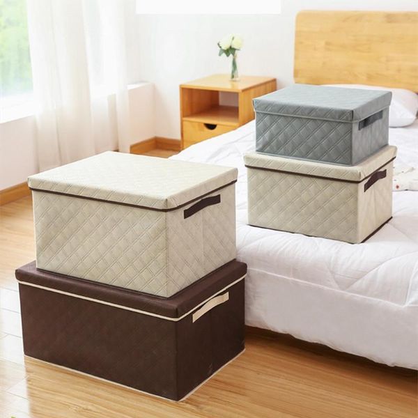 clothing & wardrobe storage large capacity foldable box toy clothes book quilt container with cover household supplies organize accessory
clothing & wardrobe storage large capacity foldable box toy clothes book quilt container with cover household supplies organize accessory