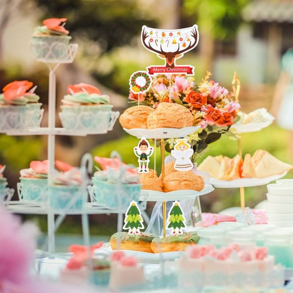 other festive & party supplies 6 pcs cake ers christmas cupcake dessert food fruit picks for xmas banquet
other festive & party supplies 6 pcs cake ers christmas cupcake dessert food fruit picks for xmas banquet