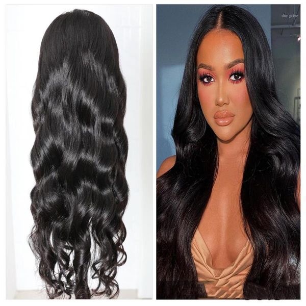 13x4 hair long body human wave wigs density 180% and 150% natural lace wig with pre-plucked for women1, Black;brown
13x4 hair long body human wave wigs density 180% and 150% natural lace wig with pre-plucked for women1, Black;brown