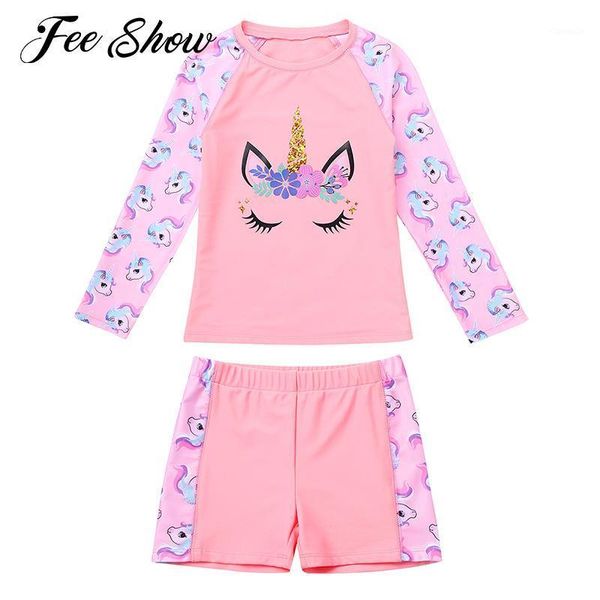 kids girls swimwear round neck long sleeves cartoon print boyshorts set beach sunprotection bathing suits swimsuits one-pieces, Black
kids girls swimwear round neck long sleeves cartoon print boyshorts set beach sunprotection bathing suits swimsuits one-pieces, Black