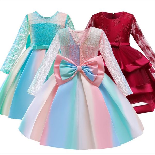 children christmas flower wedding elegant girl dress winter kids girls long sleeve tutu princess party for costume, Red;yellow
children christmas flower wedding elegant girl dress winter kids girls long sleeve tutu princess party for costume, Red;yellow