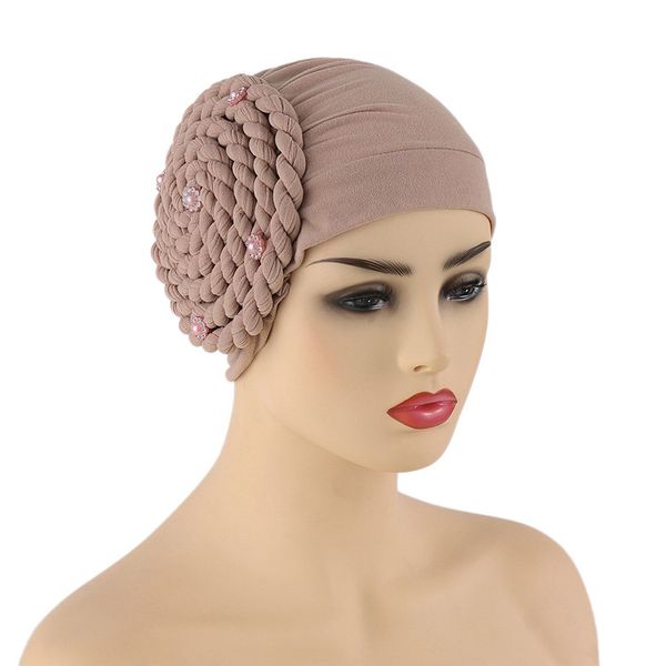 turban hijab for women braid india africain hat soild color headscarf bonnet muslim headdress turbante mujer, Blue;gray
turban hijab for women braid india africain hat soild color headscarf bonnet muslim headdress turbante mujer, Blue;gray