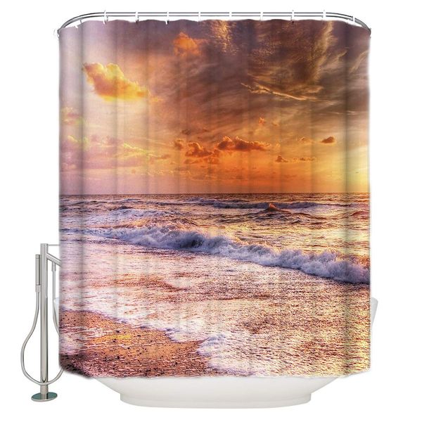 shower curtain sets for bathroom-sand beach wave sea water sunset,waterproof polyester fabric decorative bath curtain with hooks
shower curtain sets for bathroom-sand beach wave sea water sunset,waterproof polyester fabric decorative bath curtain with hooks