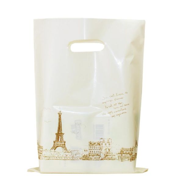 storage bags 450pcs cream-coloured iron tower plastic with handle shopping clothes underwear bedding gift recyclable pouches
storage bags 450pcs cream-coloured iron tower plastic with handle shopping clothes underwear bedding gift recyclable pouches