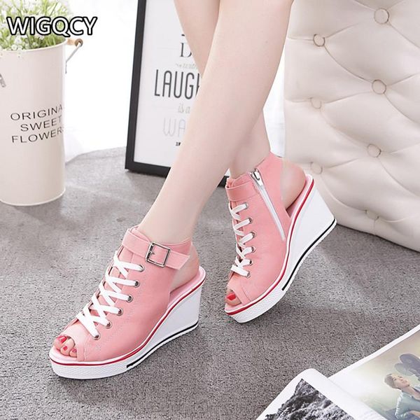 summer fashion and comfortable women's open-toed sandals fish mouth casual mature wedge high heels, Black
summer fashion and comfortable women's open-toed sandals fish mouth casual mature wedge high heels, Black