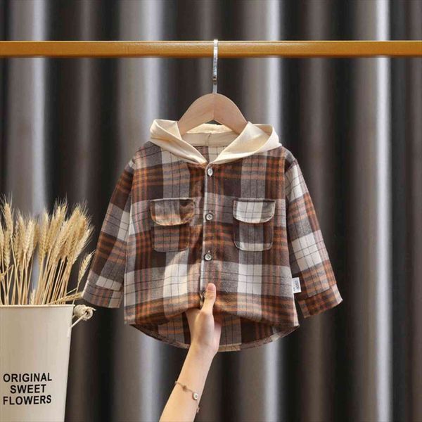 childrens clothing boys shirts autumn kids hooded jacket plaid long sleeved shirt spring baby boy sleeve, White;black
childrens clothing boys shirts autumn kids hooded jacket plaid long sleeved shirt spring baby boy sleeve, White;black