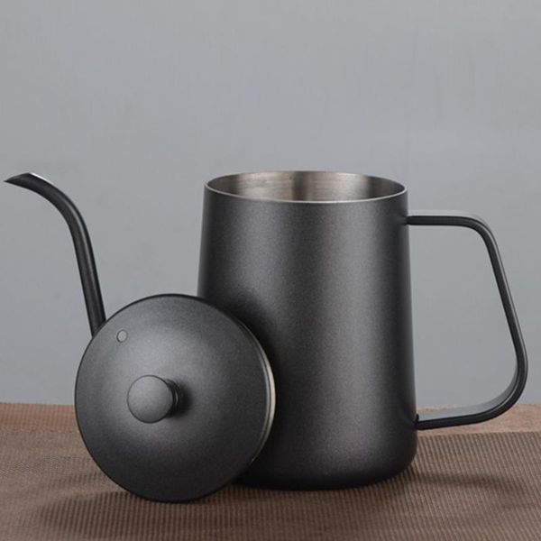 Coffee Pots 250ml Stainless Steel Narrow Long Outlet Mouth Tea Maker Pot Home Office Water Kettle
Coffee Pots 250ml Stainless Steel Narrow Long Outlet Mouth Tea Maker Pot Home Office Water Kettle