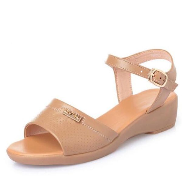 dress shoes 2021 soft comfortable summer leather sandals women casual plus size cowhide flat wedges non-slip sandal, Black
dress shoes 2021 soft comfortable summer leather sandals women casual plus size cowhide flat wedges non-slip sandal, Black
